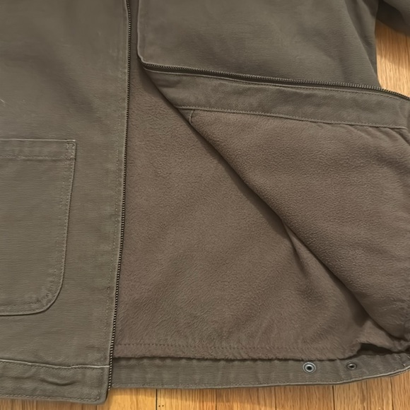 Jiberish Duck Canvas Work Jacket (Walnut) - Size Medium - Picture 4 of 4